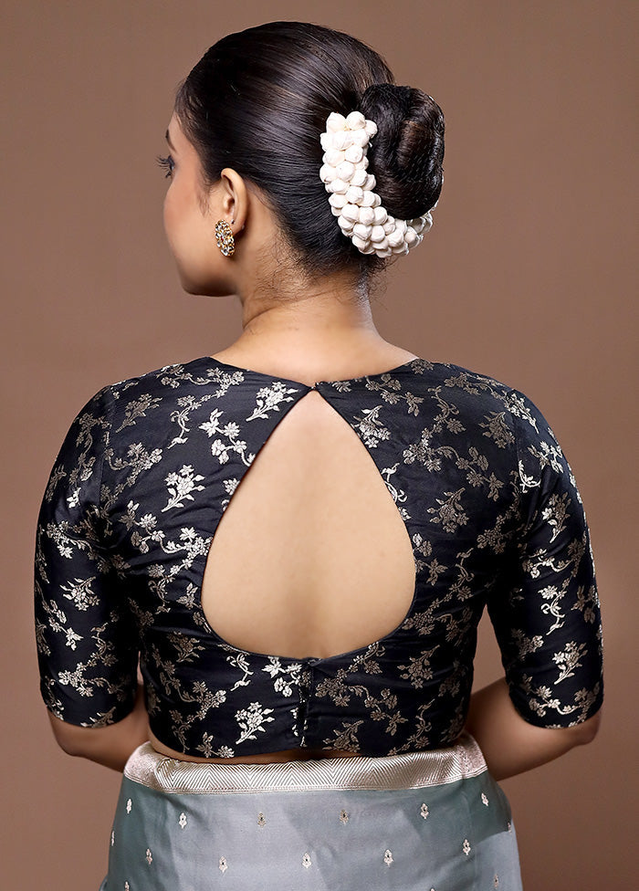 Black Brocade Designer Blouse