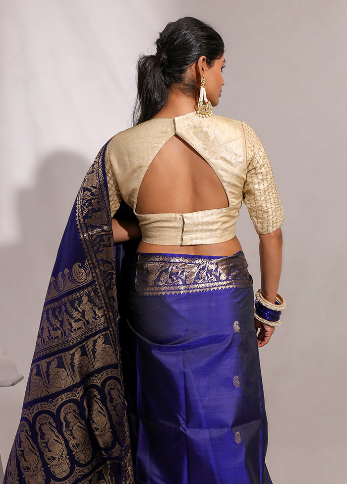 Beige Sweetheart Neck Designer Blouse