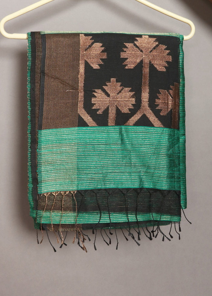 Green Matka Silk Saree With Blouse - Indian Silk House Agencies