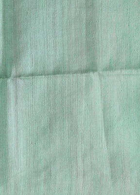 Sea Green Pure Resham Matka Silk Saree With Blouse Piece - Indian Silk House Agencies