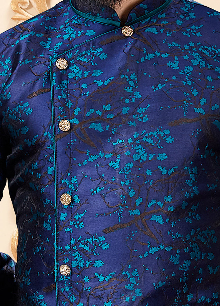 2 PC Multicolor Silk Father And Son Combo