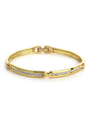 Estele Diamond Trendy Singular Bracelet - Indian Silk House Agencies