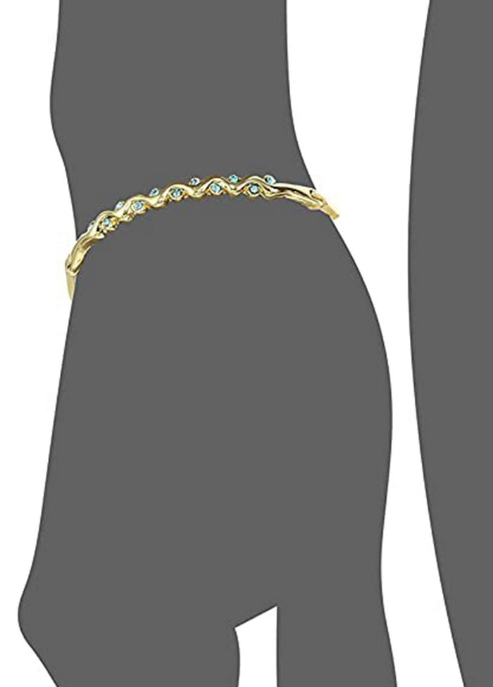 Estele Gold plated Diamond Bracelet - Indian Silk House Agencies