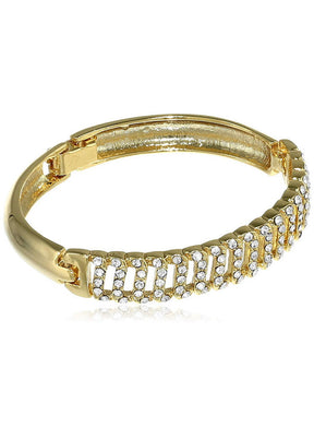 Estele Gold and Silver Plated Bracelet - Indian Silk House Agencies