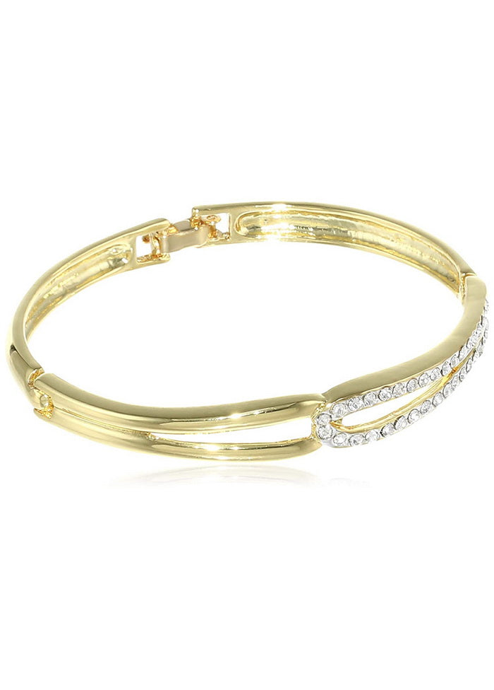 Estele Gold and Silver Plated Bracelet - Indian Silk House Agencies