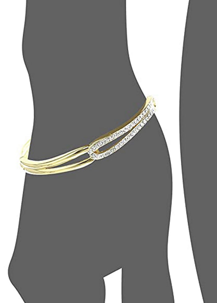 Estele Gold and Silver Plated Bracelet - Indian Silk House Agencies