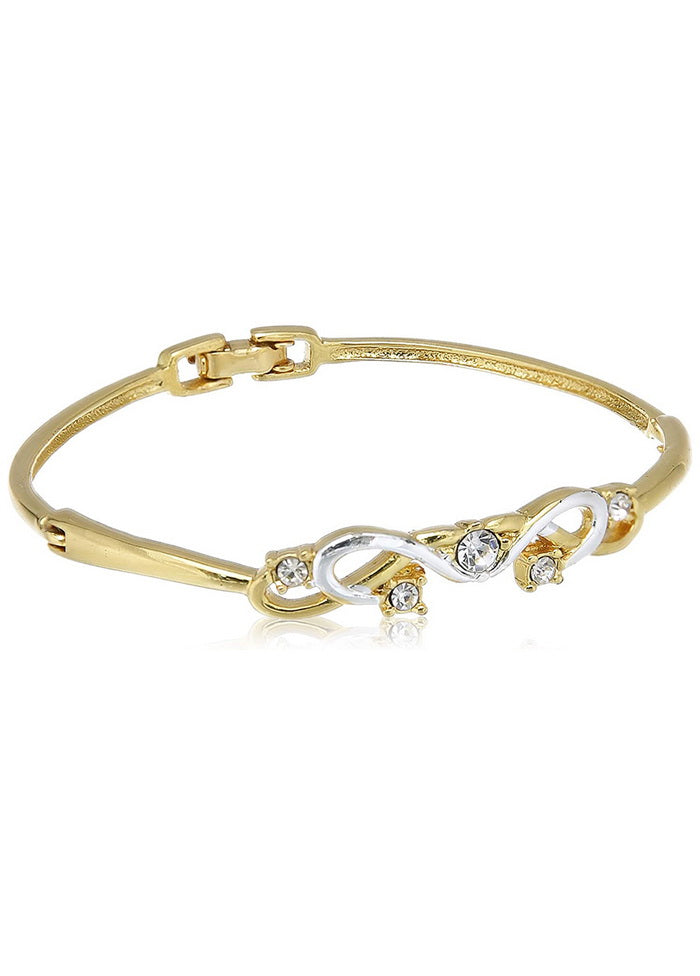 Estele Gold and Silver Plated Bracelet - Indian Silk House Agencies