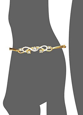 Estele Gold and Silver Plated Bracelet - Indian Silk House Agencies