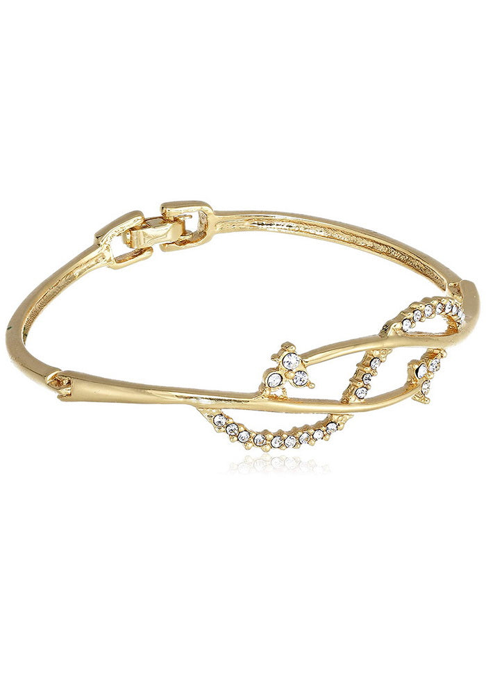 Estele Gold Plated Bracelet - Indian Silk House Agencies