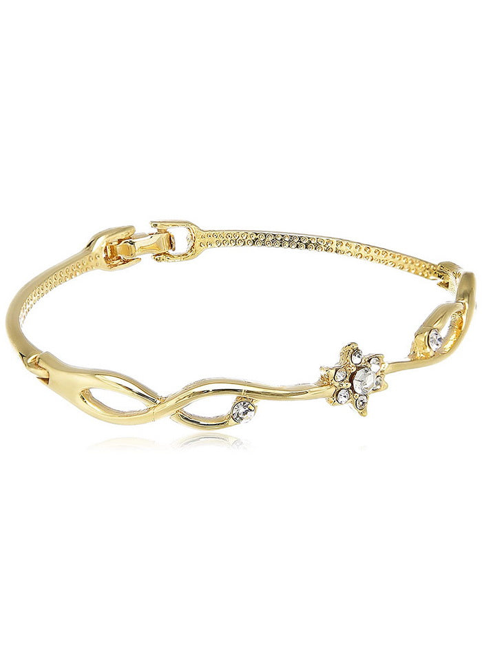 Estele Gold Plated Bracelet - Indian Silk House Agencies