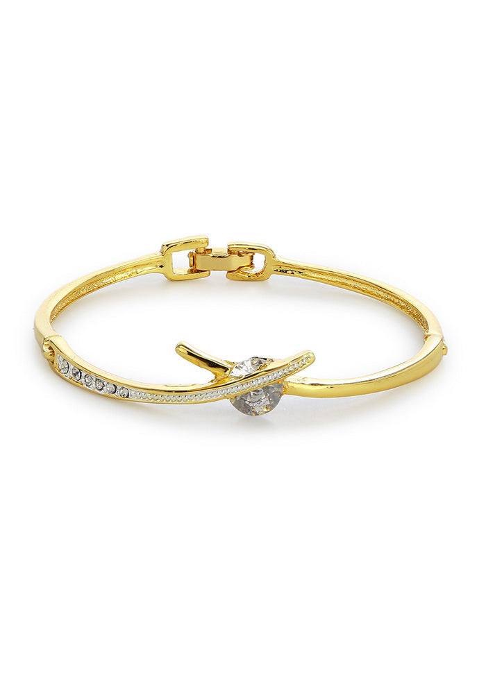 Estele Gold and Silver Plated Bracelet - Indian Silk House Agencies