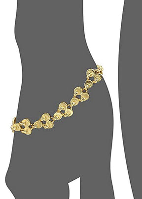 Estele Gold Plated Bracelet - Indian Silk House Agencies