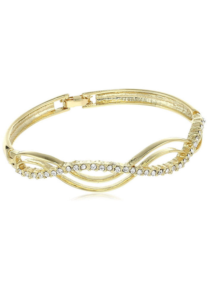 Estele Gold and Silver Plated Bracelet - Indian Silk House Agencies