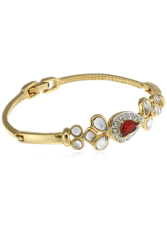 Estele Gold and Silver Plated Bracelet - Indian Silk House Agencies