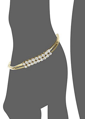 Estele Gold and Silver Plated Bracelet - Indian Silk House Agencies