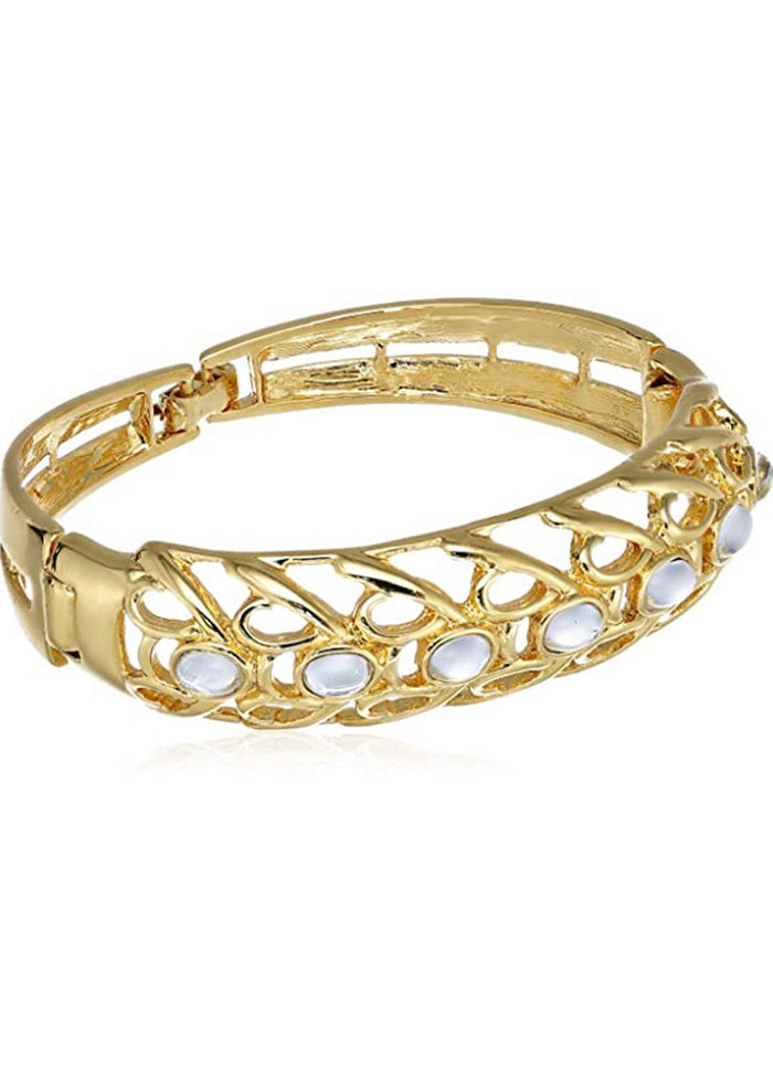 Estele Gold Plated Bracelet - Indian Silk House Agencies