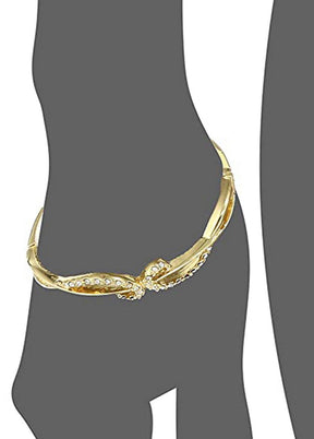 Estele Gold and Silver Plated Bracelet - Indian Silk House Agencies