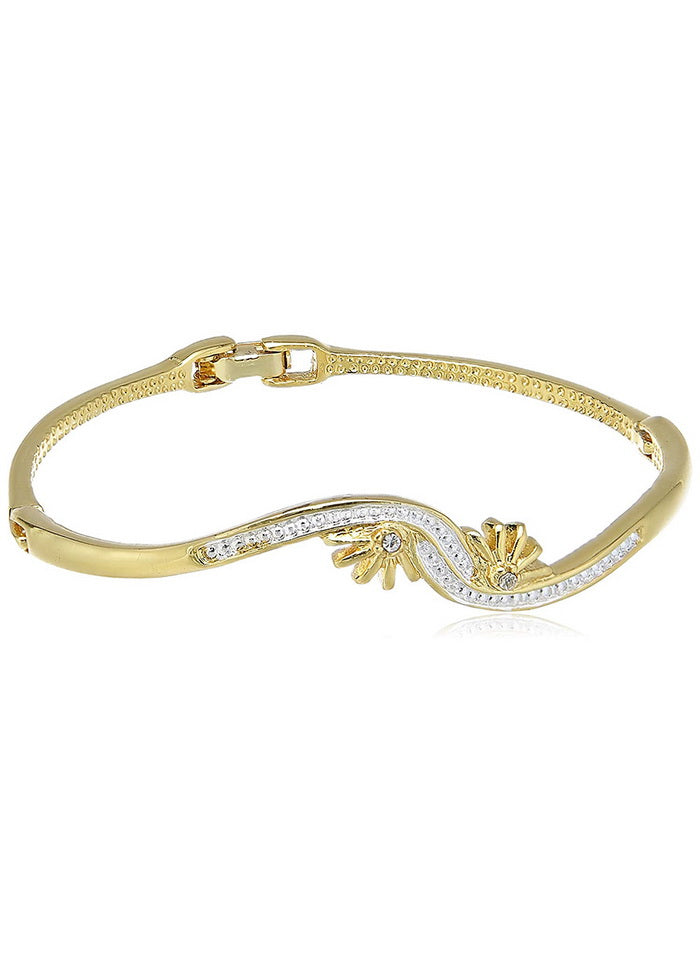 Estele Gold and Silver Plated Bracelet - Indian Silk House Agencies