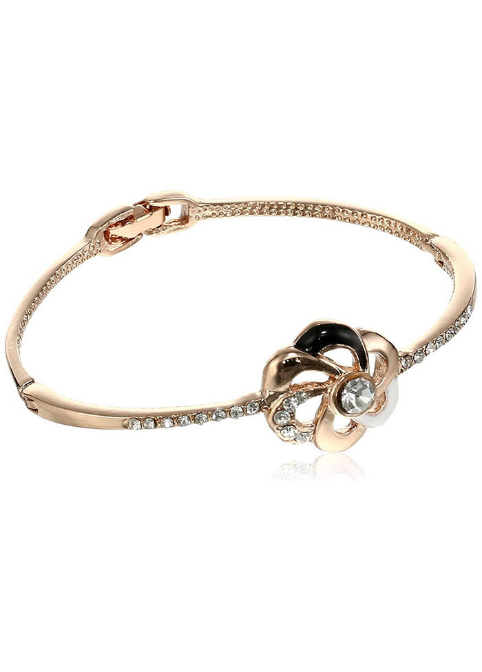 Estele Rose Gold Plated Bracelet - Indian Silk House Agencies