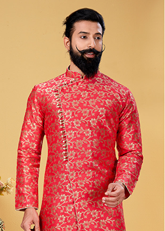 2 Pc Multicolor Silk Ethnic Wear Set