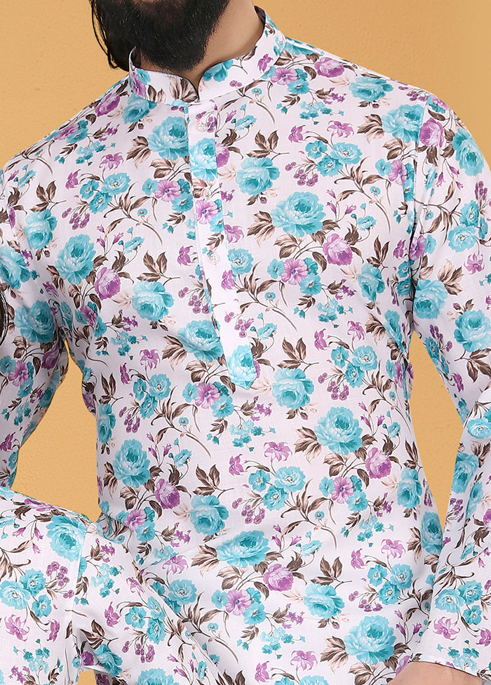 2 PC Multicolor Cotton Father And Son Combo