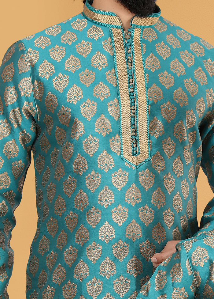 2 PC Multicolor  Silk Father And Son Combo