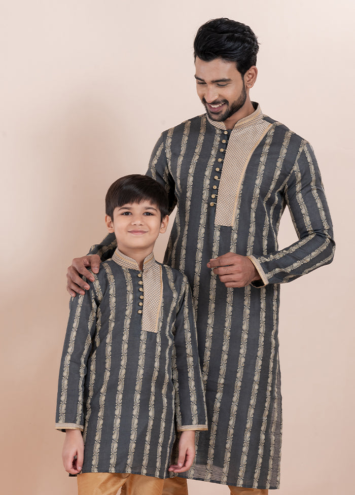 2 PC Multicolor Cotton Father And Son Combo