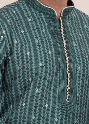 2 PC Multicolor Silk Father And Son Combo