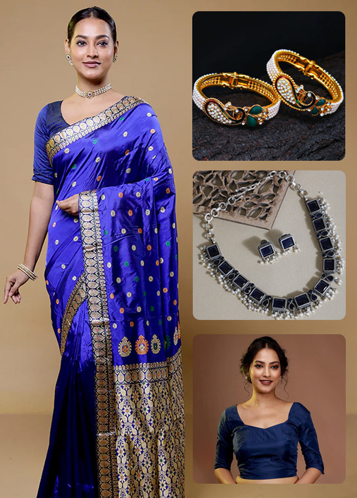 Royal Blue Ethnic Combo