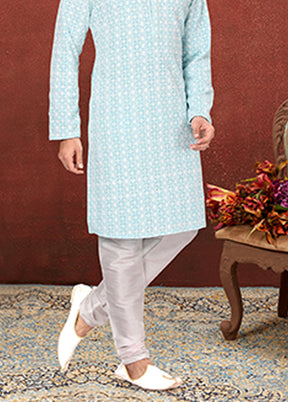 Multicolor Georgette 2 Pc Kurta Pajama Set