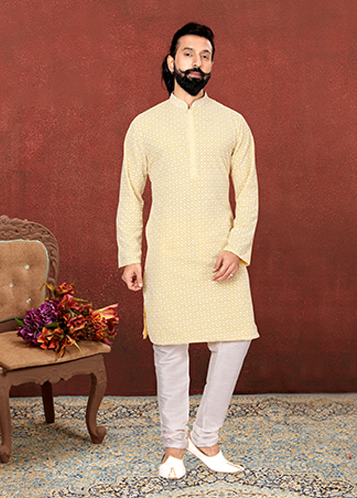 Multicolor Georgette 2 Pc Kurta Pajama Set