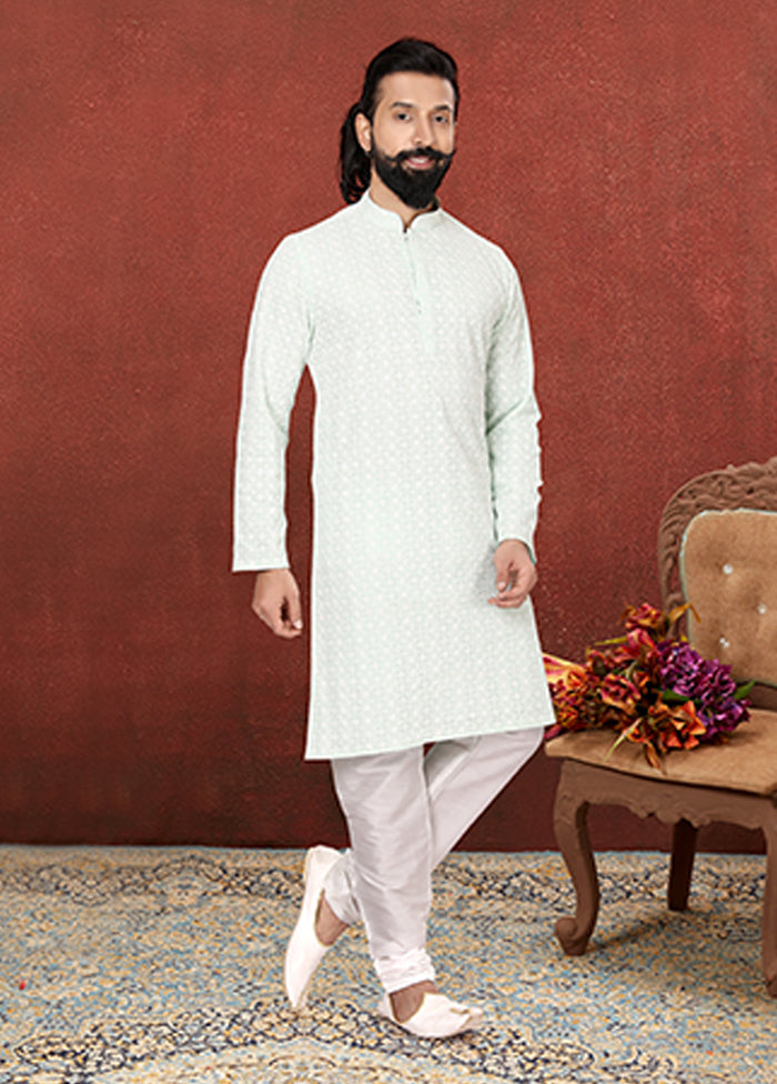Multicolor Georgette 2 Pc Kurta Pajama Set