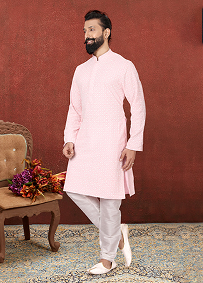 Multicolor Georgette 2 Pc Kurta Pajama Set