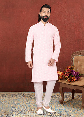 Multicolor Georgette 2 Pc Kurta Pajama Set