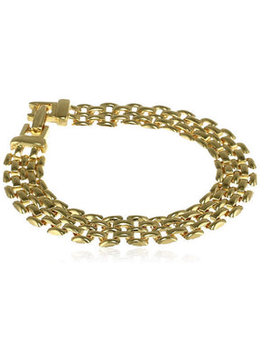 Estele Gold and Silver Plated Bracelet - Indian Silk House Agencies