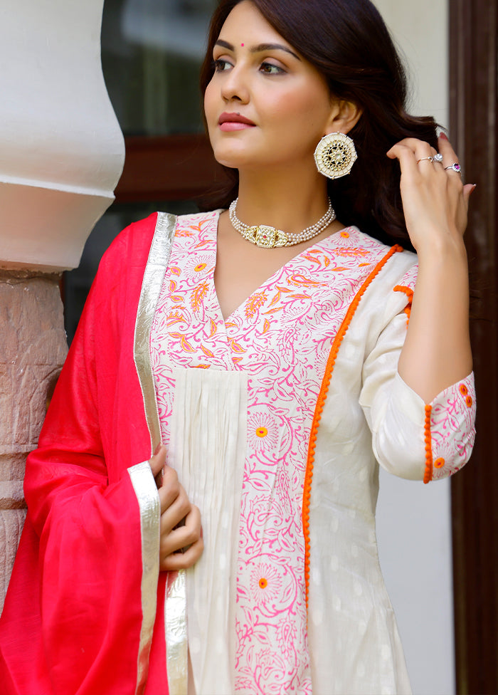 Black Readymade Silk Indian Dress
