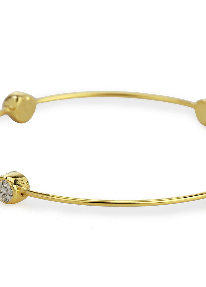 Estele Gold Toned Bracelet - Indian Silk House Agencies