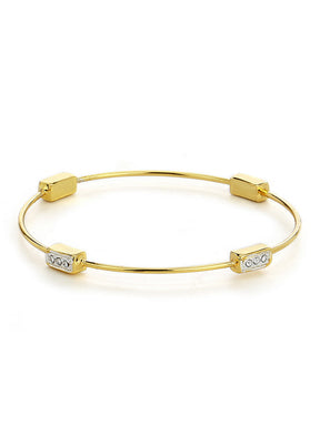 Estele Gold Tone Bracelet - Indian Silk House Agencies