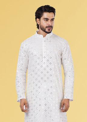 Multicolor Georgette 2 Pc Kurta Pajama Set
