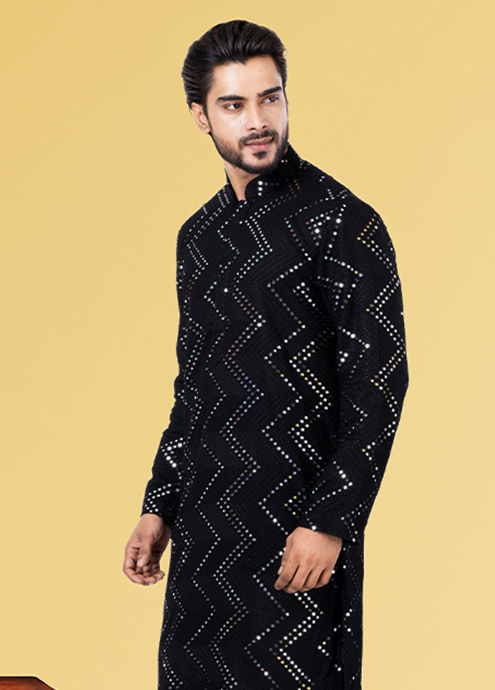 Multicolor Georgette 2 Pc Kurta Pajama Set