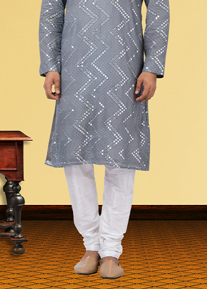 Multicolor Georgette 2 Pc Kurta Pajama Set