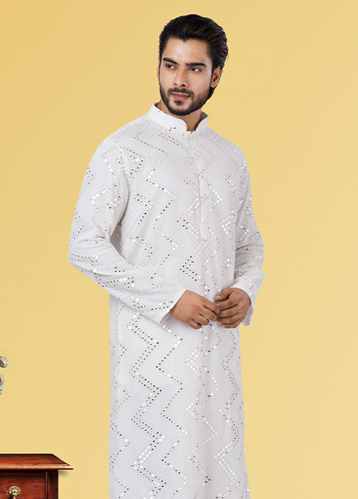 Multicolor Georgette 2 Pc Kurta Pajama Set