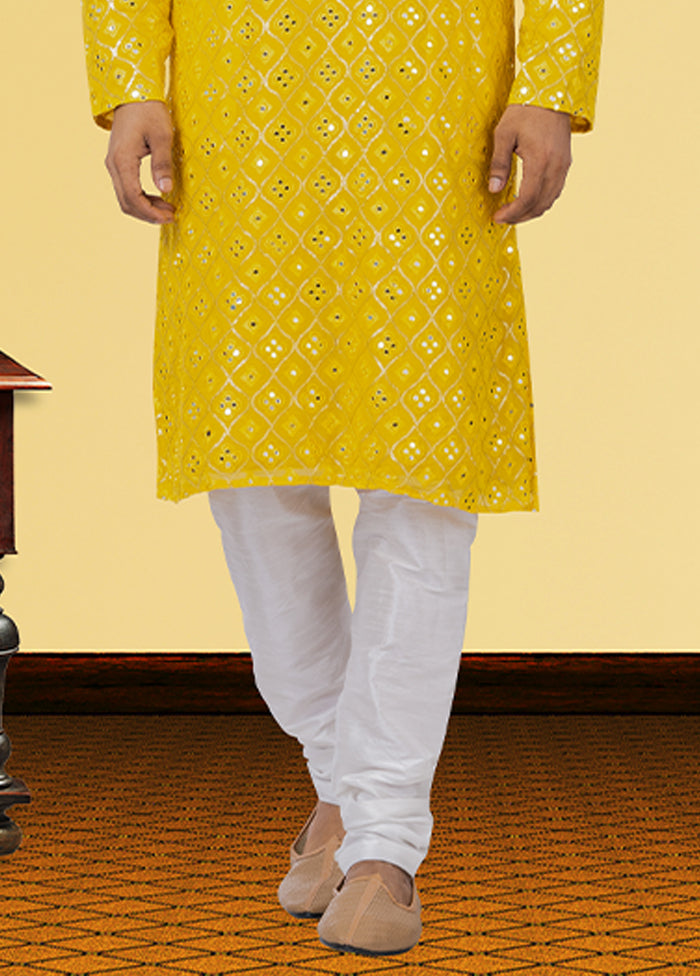 Multicolor Georgette 2 Pc Kurta Pajama Set