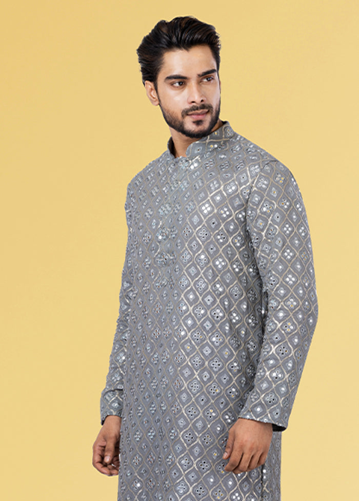 Multicolor Georgette 2 Pc Kurta Pajama Set