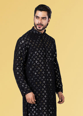Multicolor Georgette 2 Pc Kurta Pajama Set
