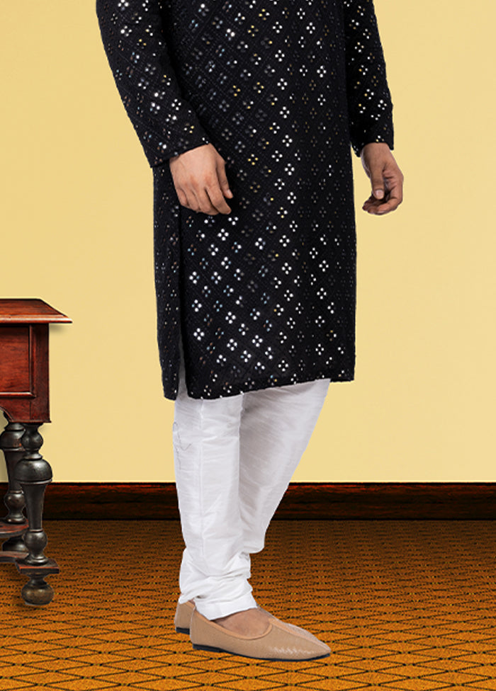 Multicolor Georgette 2 Pc Kurta Pajama Set
