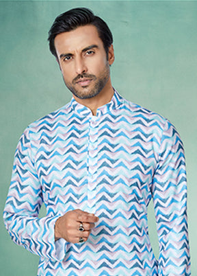 Multicolor Cotton 2 Pc Kurta Pajama Set