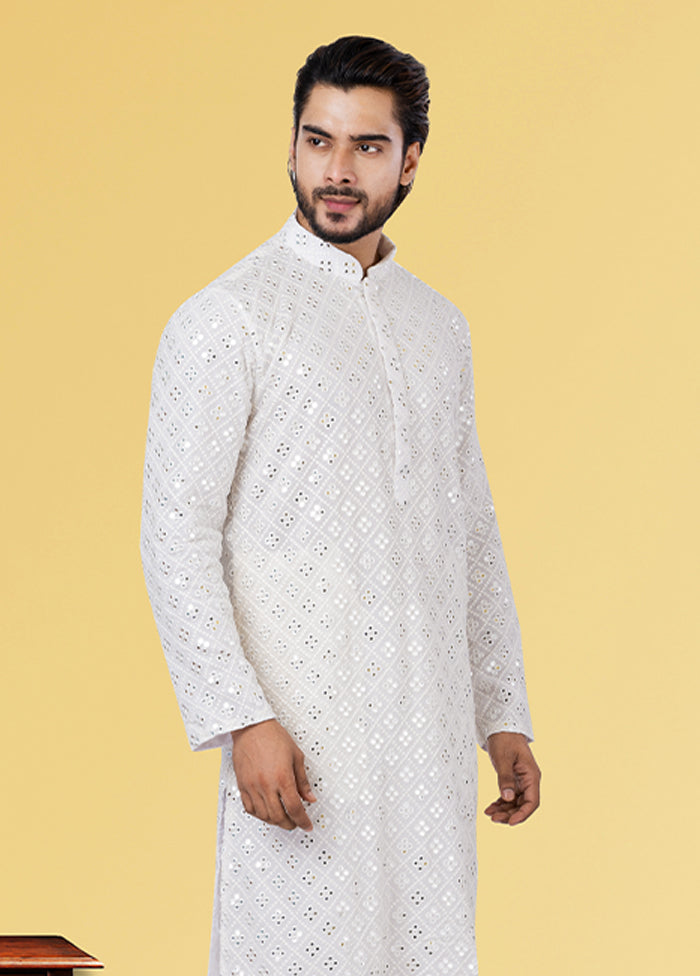 Multicolor Georgette 2 Pc Kurta Pajama Set