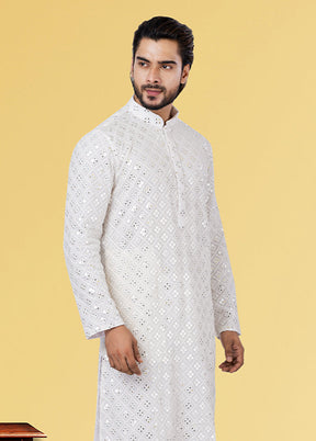 Multicolor Georgette 2 Pc Kurta Pajama Set