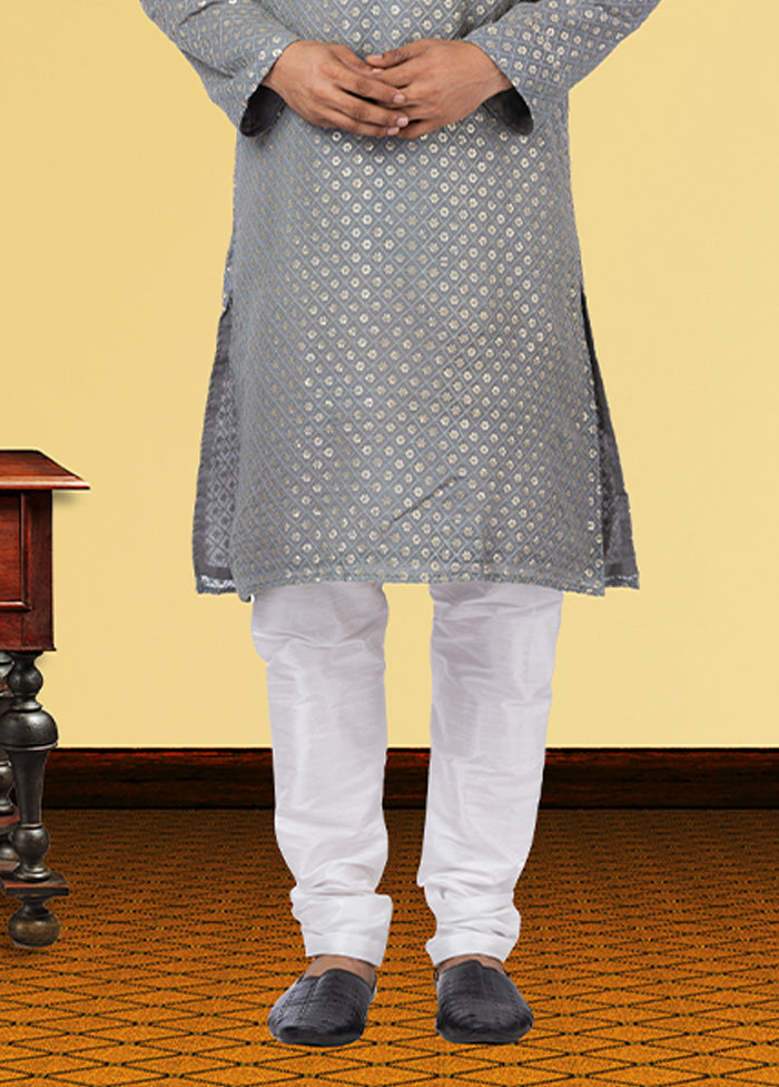Multicolor Georgette 2 Pc Kurta Pajama Set